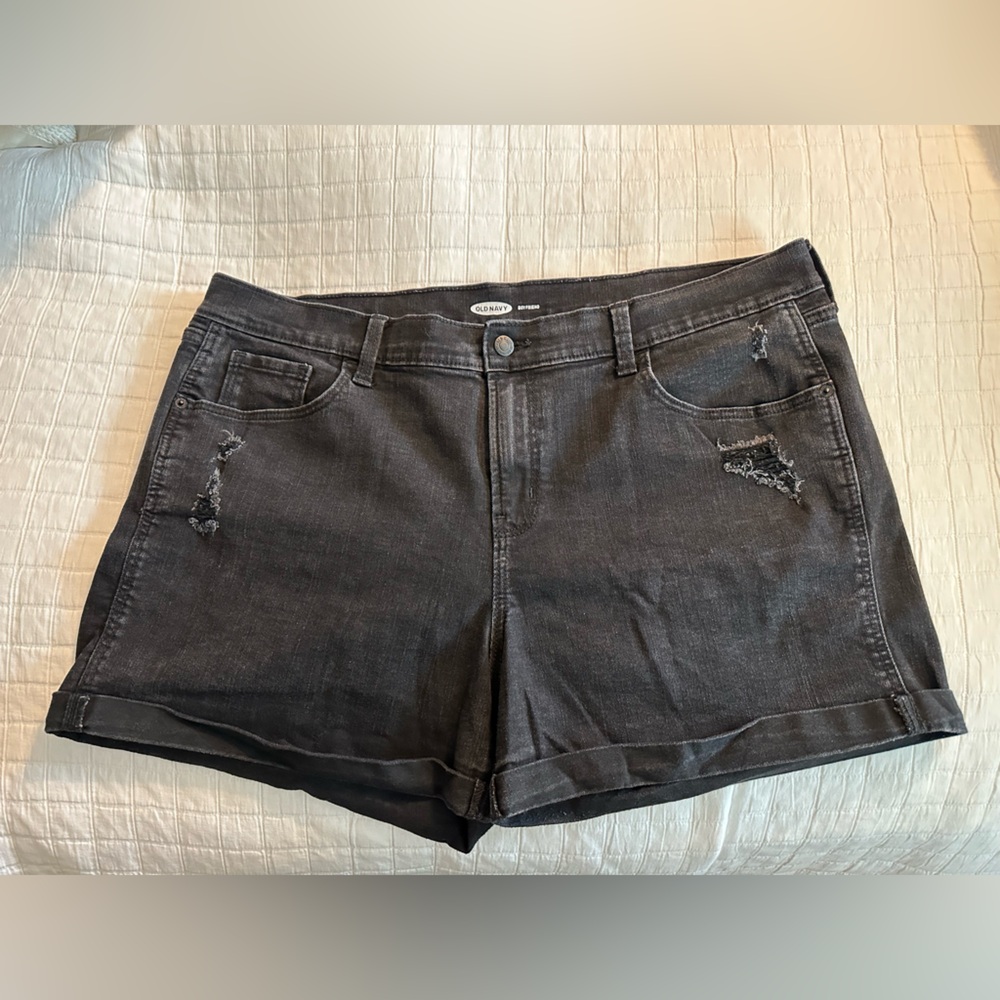 Old Navy Black Jean Shorts